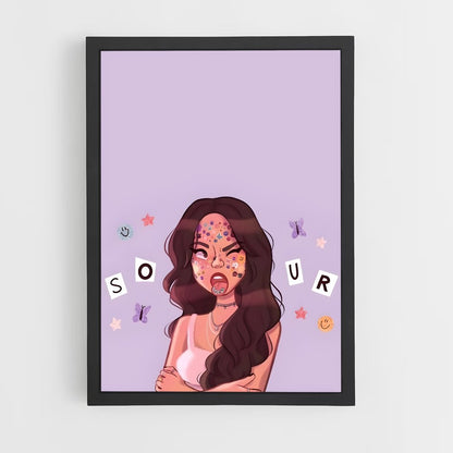 ap-olivia rodrigo-9 cadre Noir