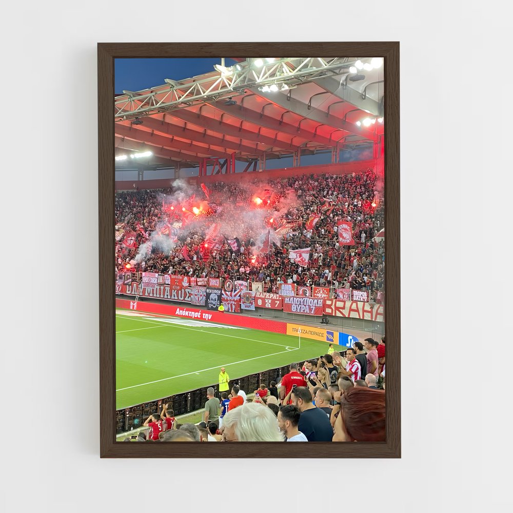 ap-olympiacos fc-1 cadre Bois foncé