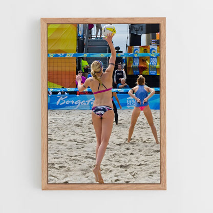 ap-olympic beach volleyball tournament-2 cadre Bois clair