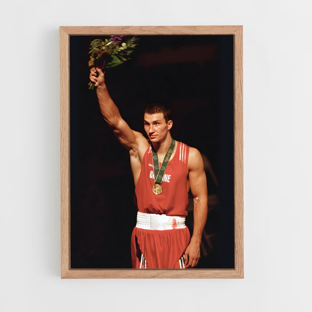 ap-olympic boxing-1 cadre Bois clair