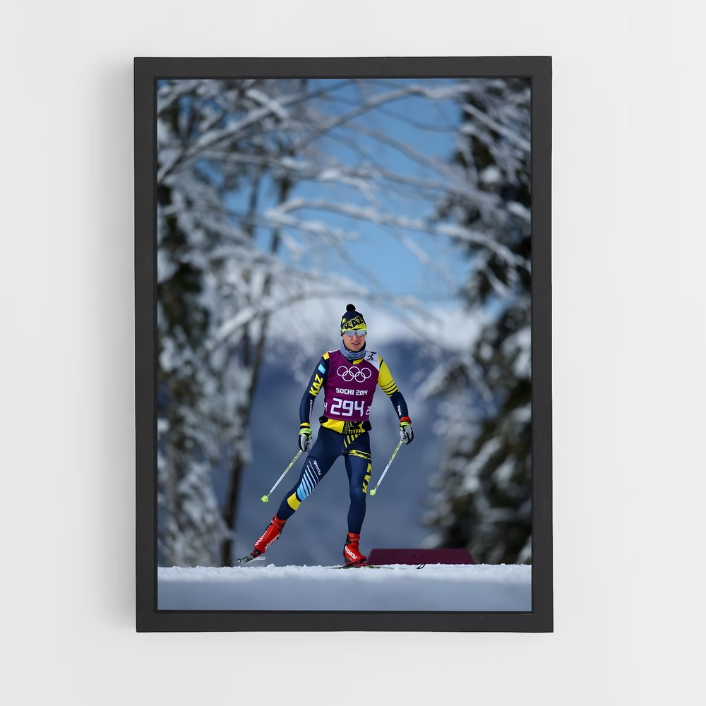 ap-olympics cross country skiing-2 cadre Noir