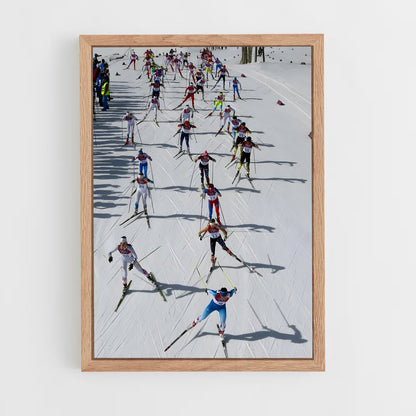 ap-olympics cross country skiing-3 cadre Bois clair