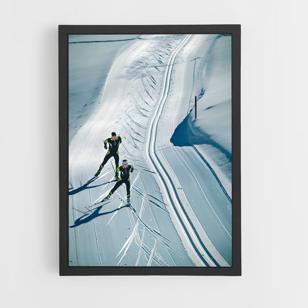 ap-olympics cross country skiing-5 cadre Noir