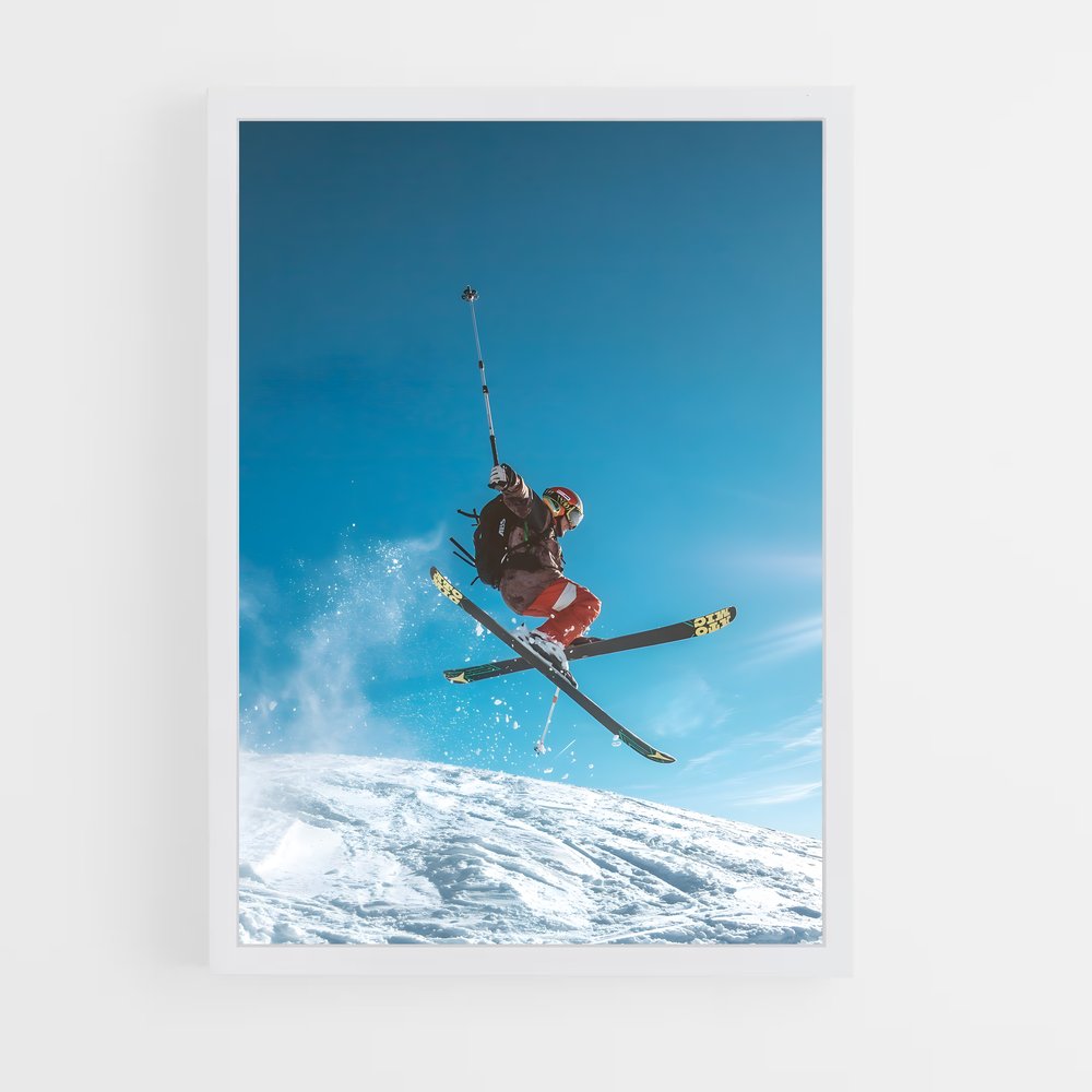 ap-olympics freestyle skiing-2 cadre Blanc