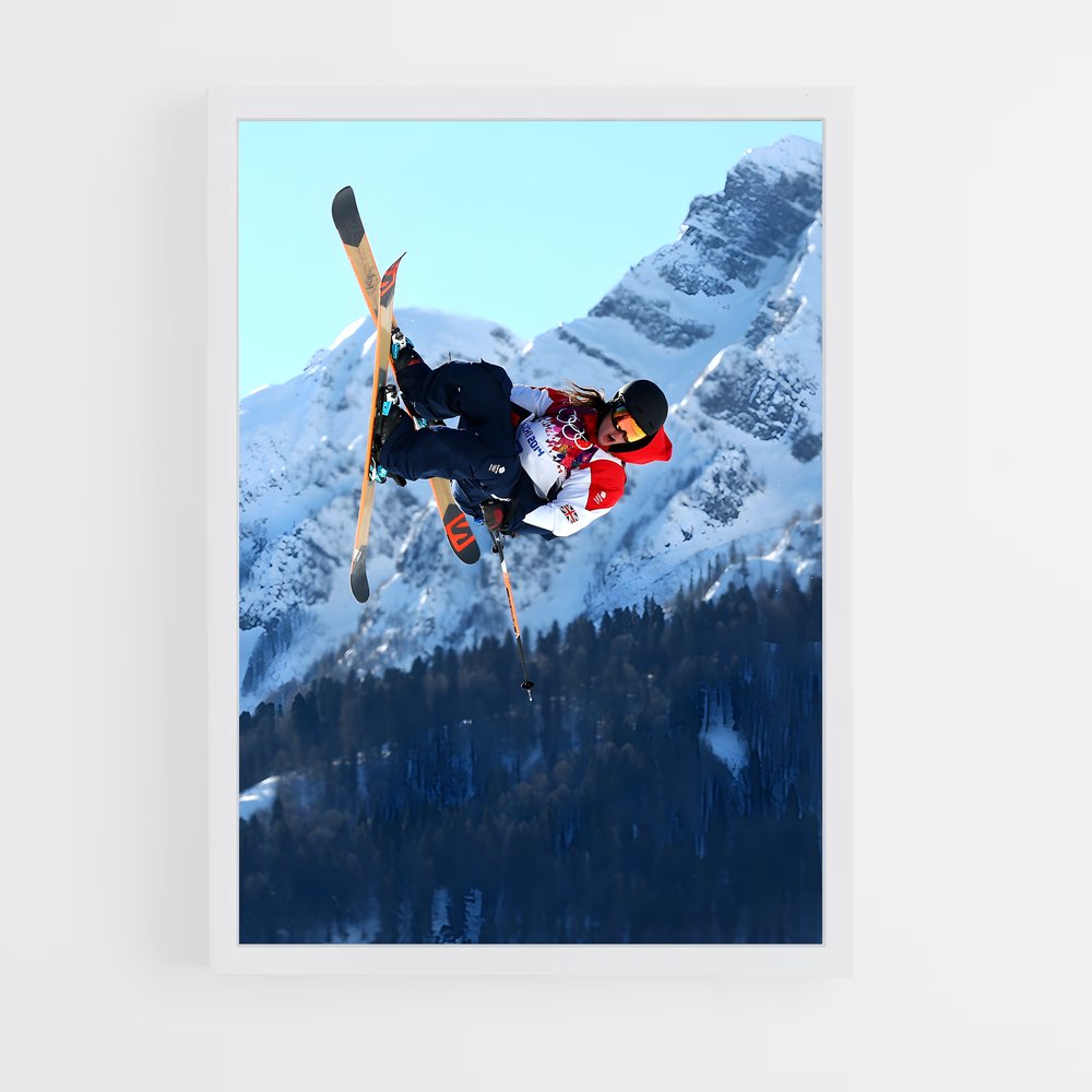 ap-olympics freestyle skiing-7 cadre Blanc