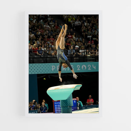 ap-olympics gymnastics-4 cadre Blanc
