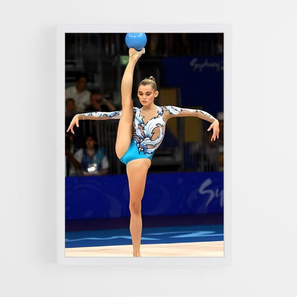ap-olympics gymnastics-8 cadre Blanc