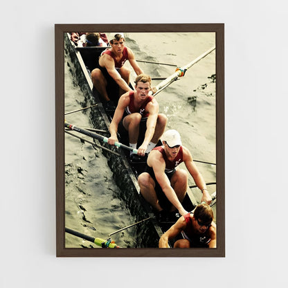ap-olympics rowing-3 cadre Bois foncé