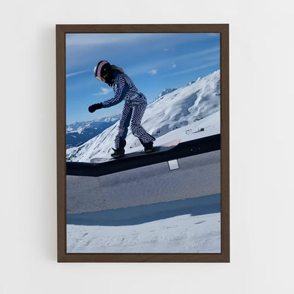ap-olympics snowboarding-3 cadre Bois foncé