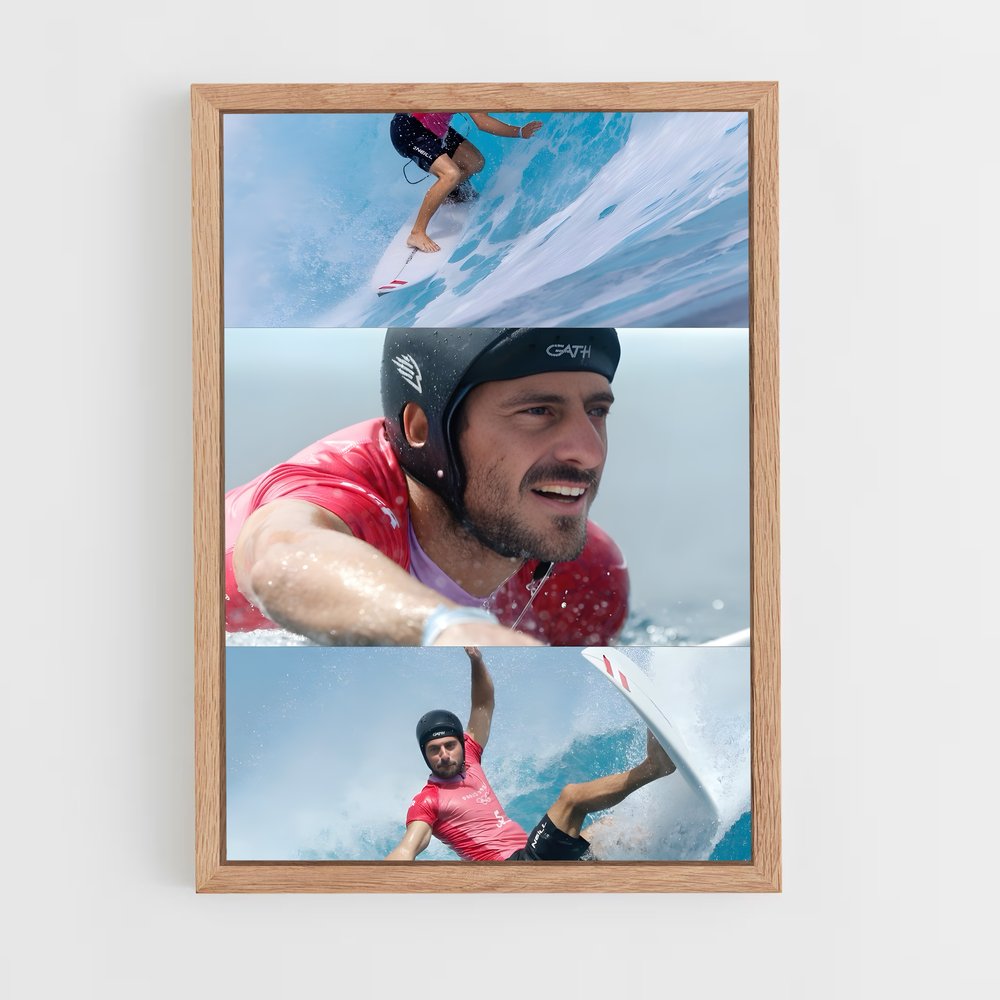 ap-olympics surfing-1 cadre Bois clair