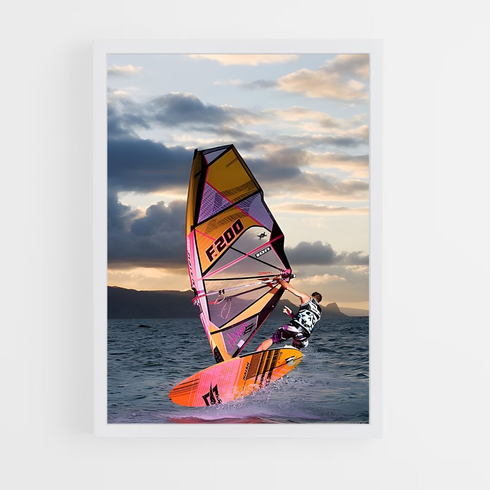 ap-olympics windsurfing-2 cadre Blanc