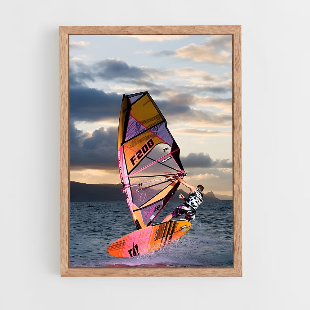 ap-olympics windsurfing-2 cadre Bois clair