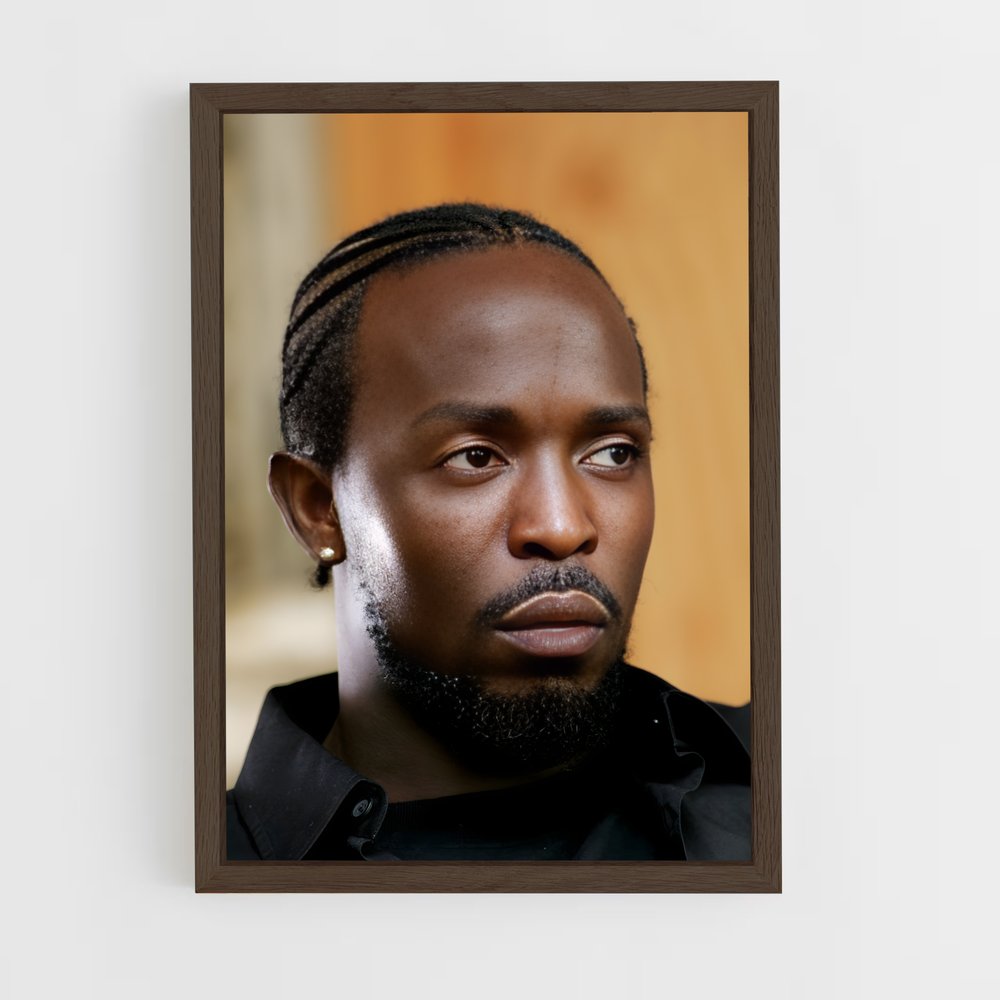 ap-omar little-3 cadre Bois foncé
