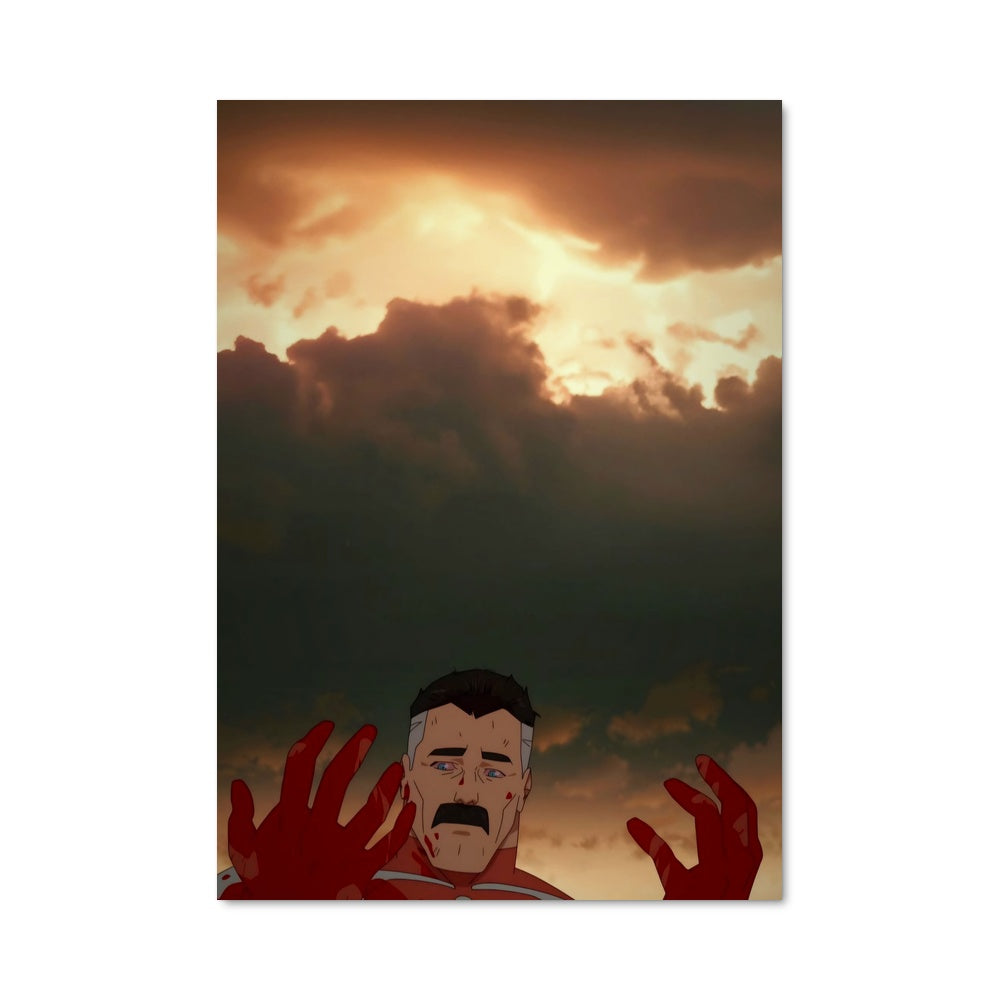 Poster Superman Animé