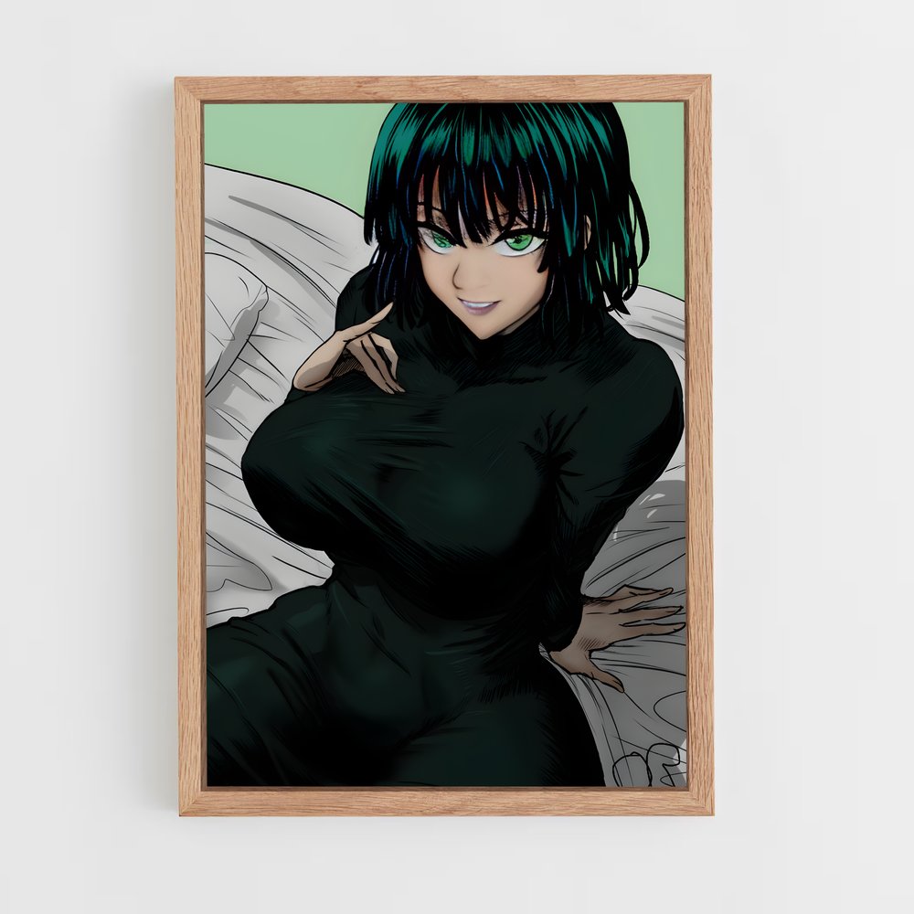 ap-one punch man-1 cadre Bois clair