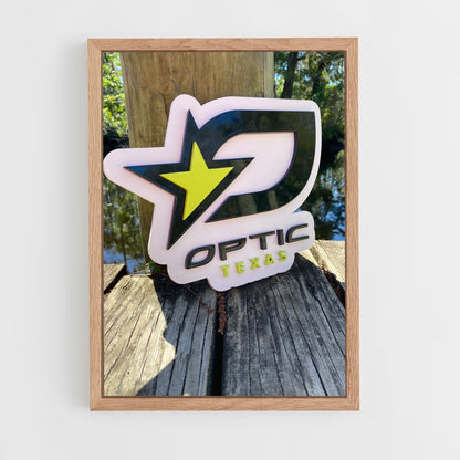 ap-optic texas-2 cadre Bois clair