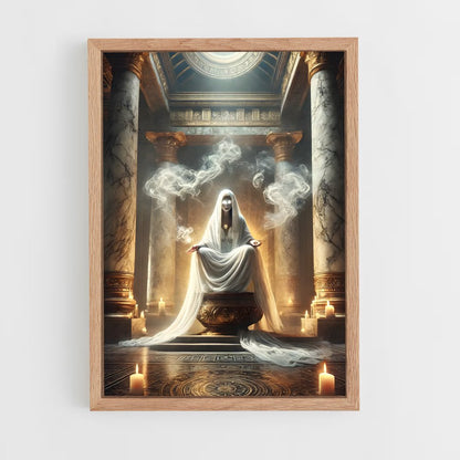 ap-oracle of delphi-10 cadre Bois clair