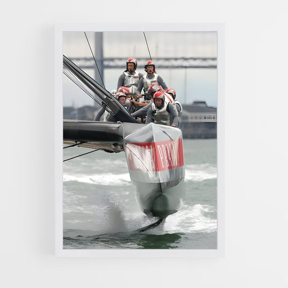 ap-oracle team usa-1 cadre Blanc