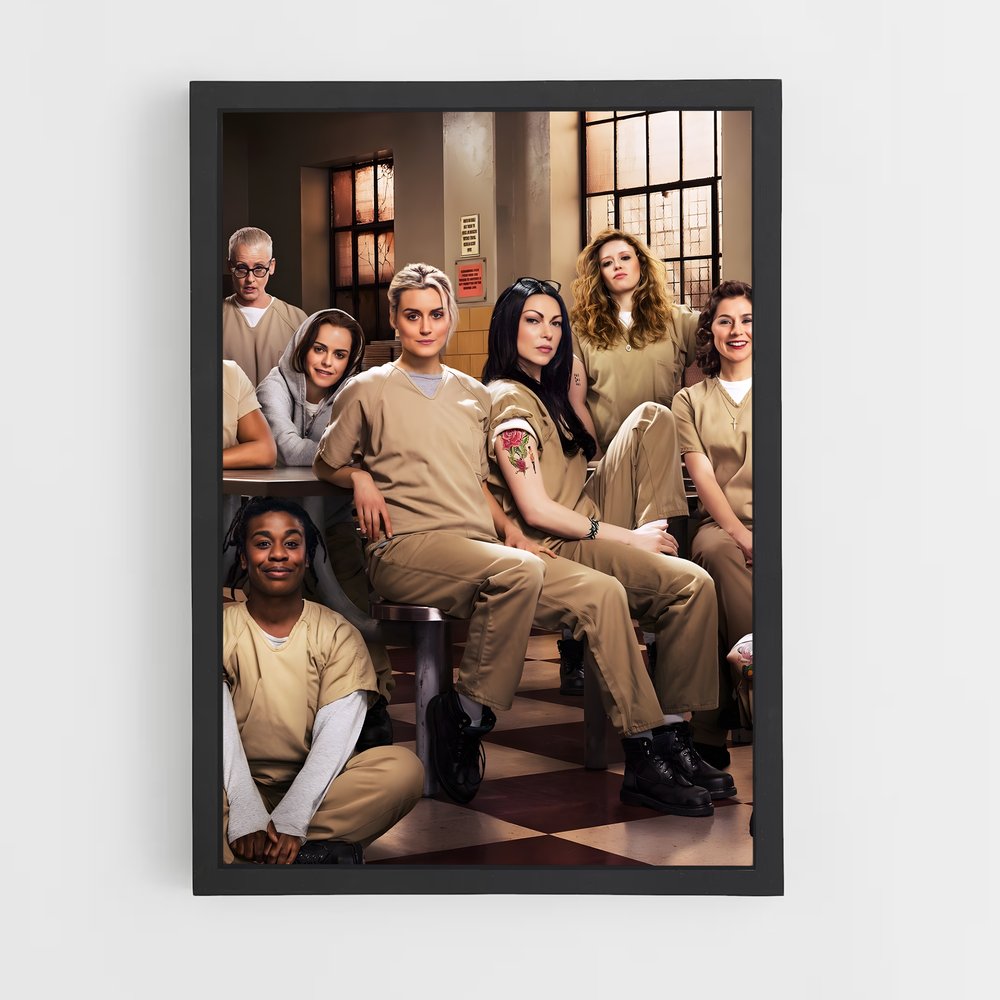 ap-orange is the new black-1 cadre Noir