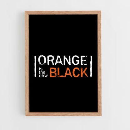 ap-orange is the new black-3 cadre Bois clair
