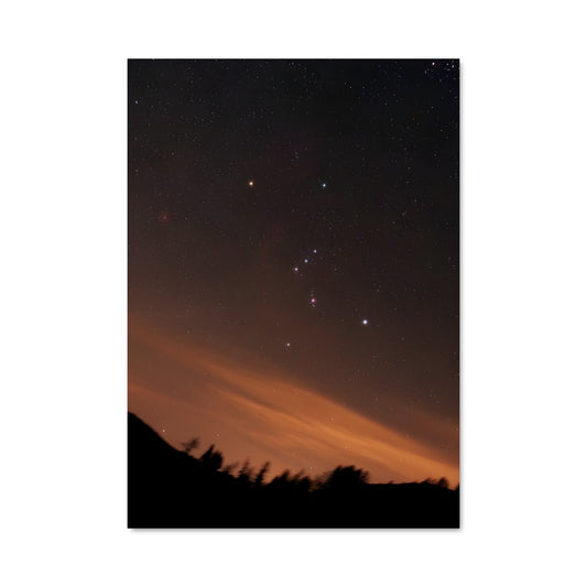 Poster Étoiles d'Orion