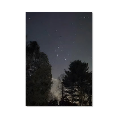 Poster Étoiles au Crépuscule