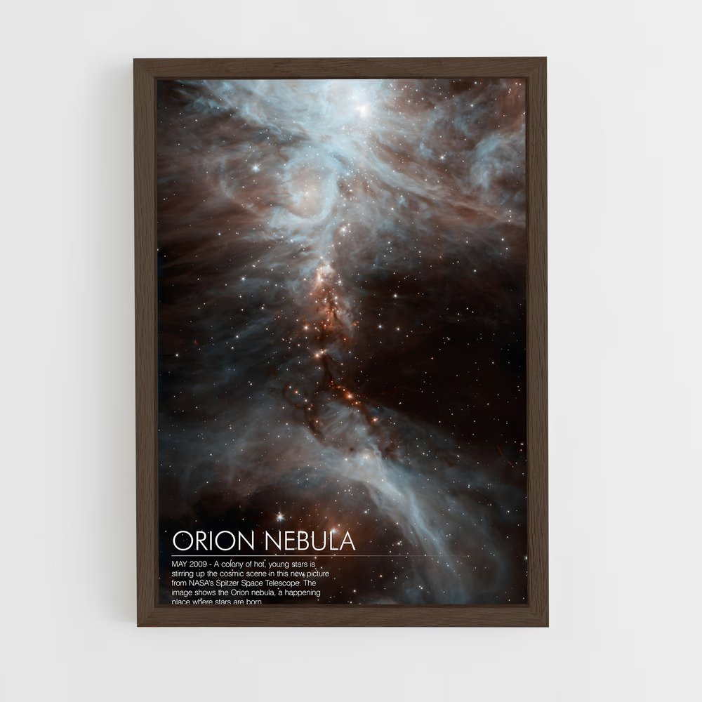 ap-orion nebula-3 cadre Bois foncé