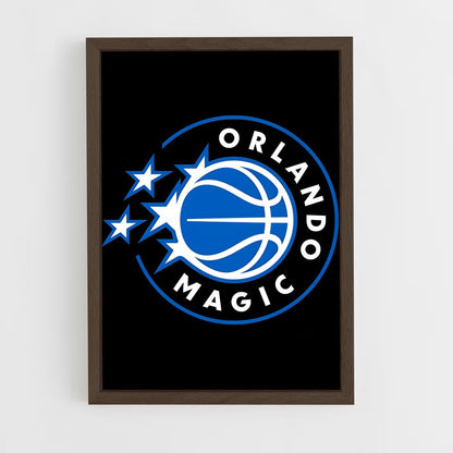 ap-orlando magic-2 cadre Bois foncé