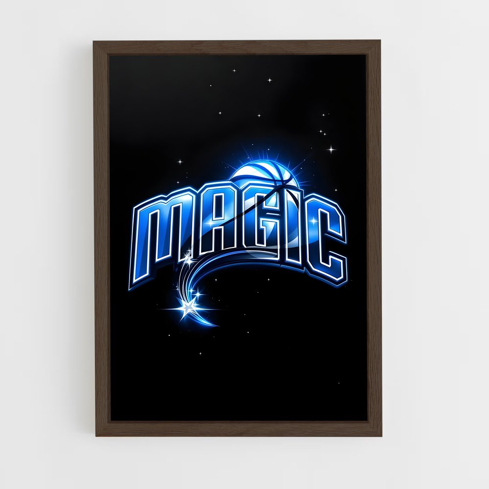 ap-orlando magic-3 cadre Bois foncé