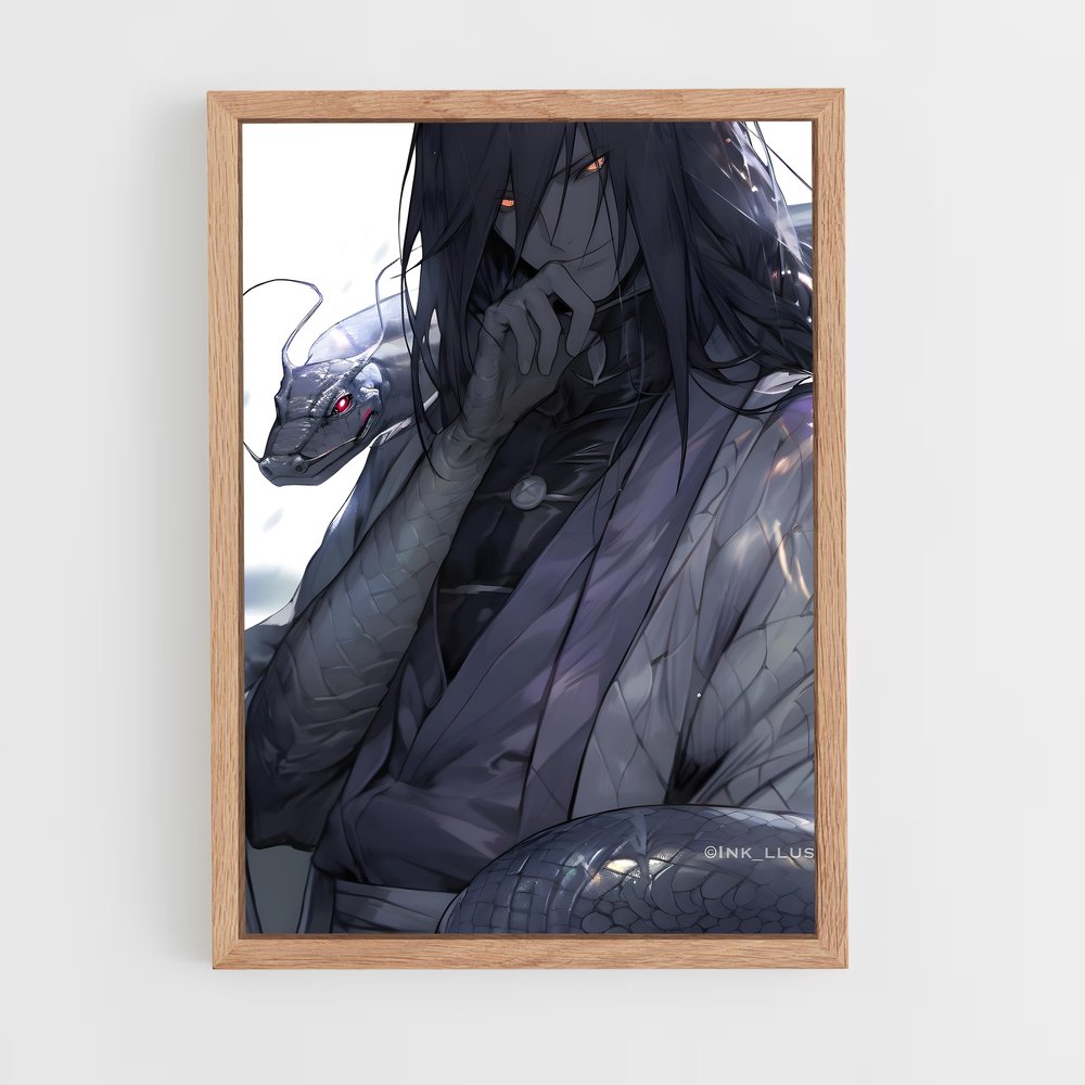 ap-orochimaru-8 cadre Bois clair
