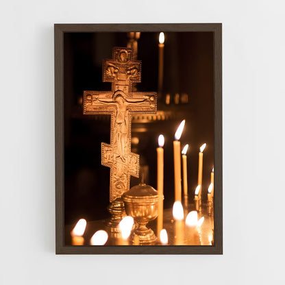 ap-orthodox christianity-2 cadre Bois foncé