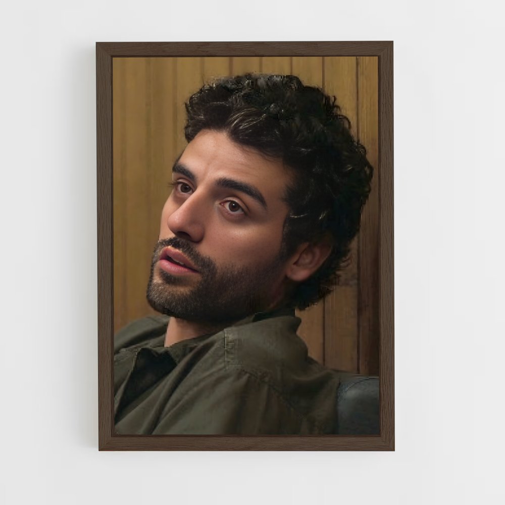 ap-oscar isaac-12 cadre Bois foncé