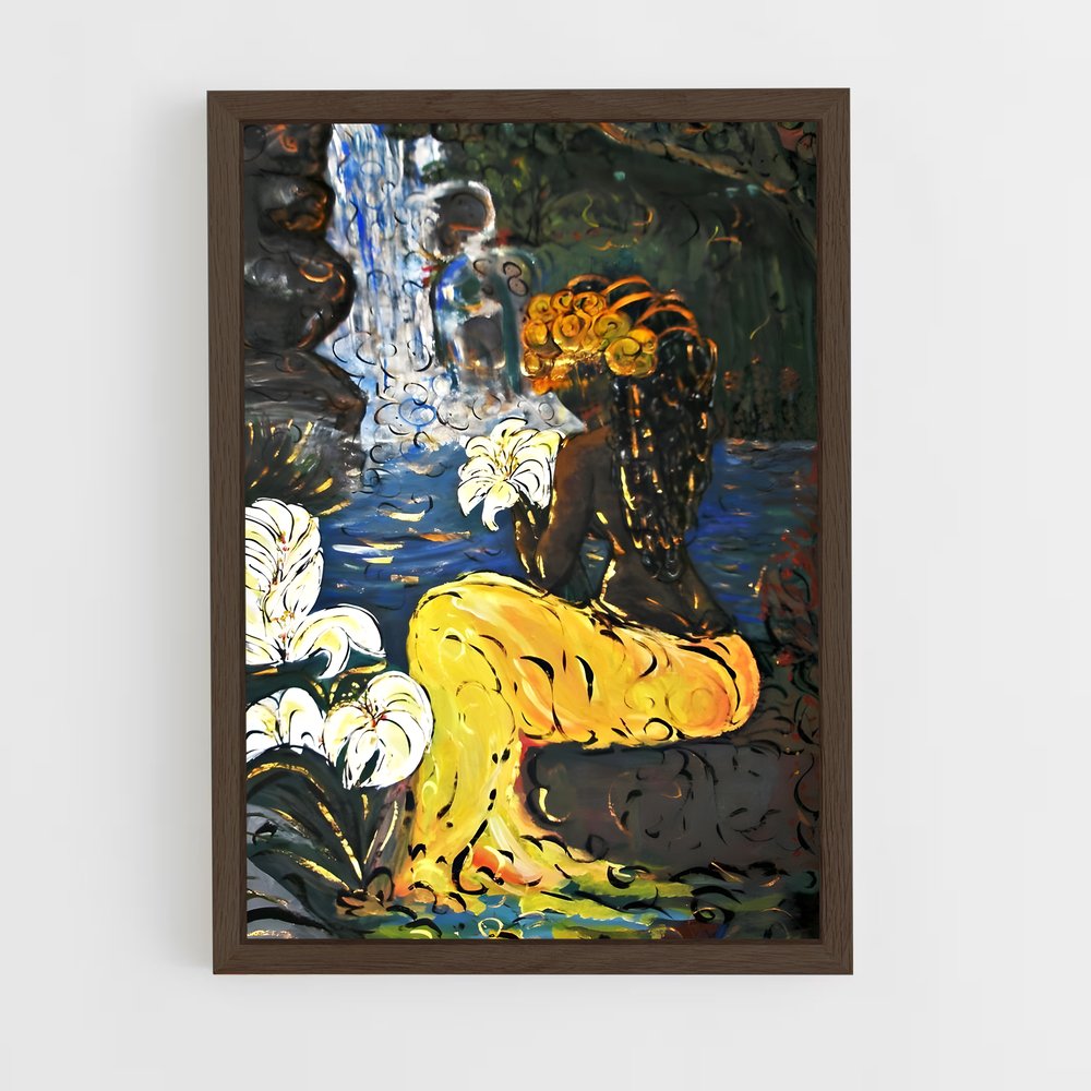 ap-oshun-15 cadre Bois foncé