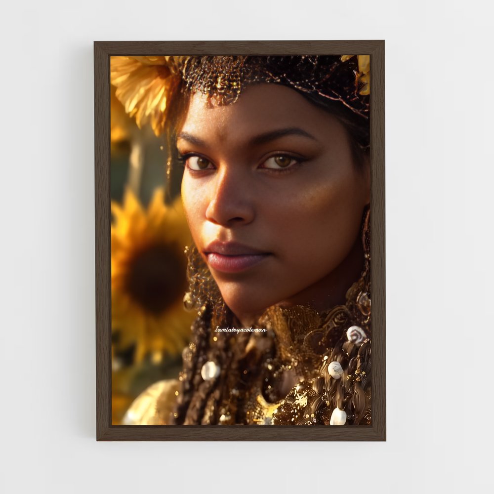 ap-oshun-19 cadre Bois foncé
