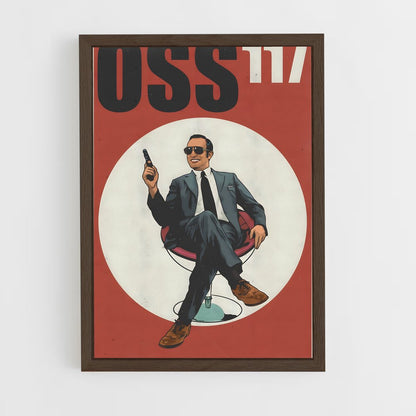 ap-oss 117-2 cadre Bois foncé