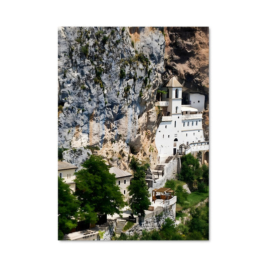 Poster Monastère d'Ostrog