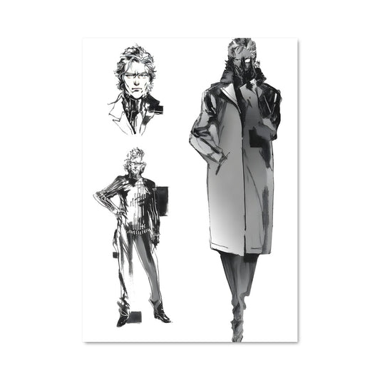 Poster Les Enquêteurs aux Trench Coats