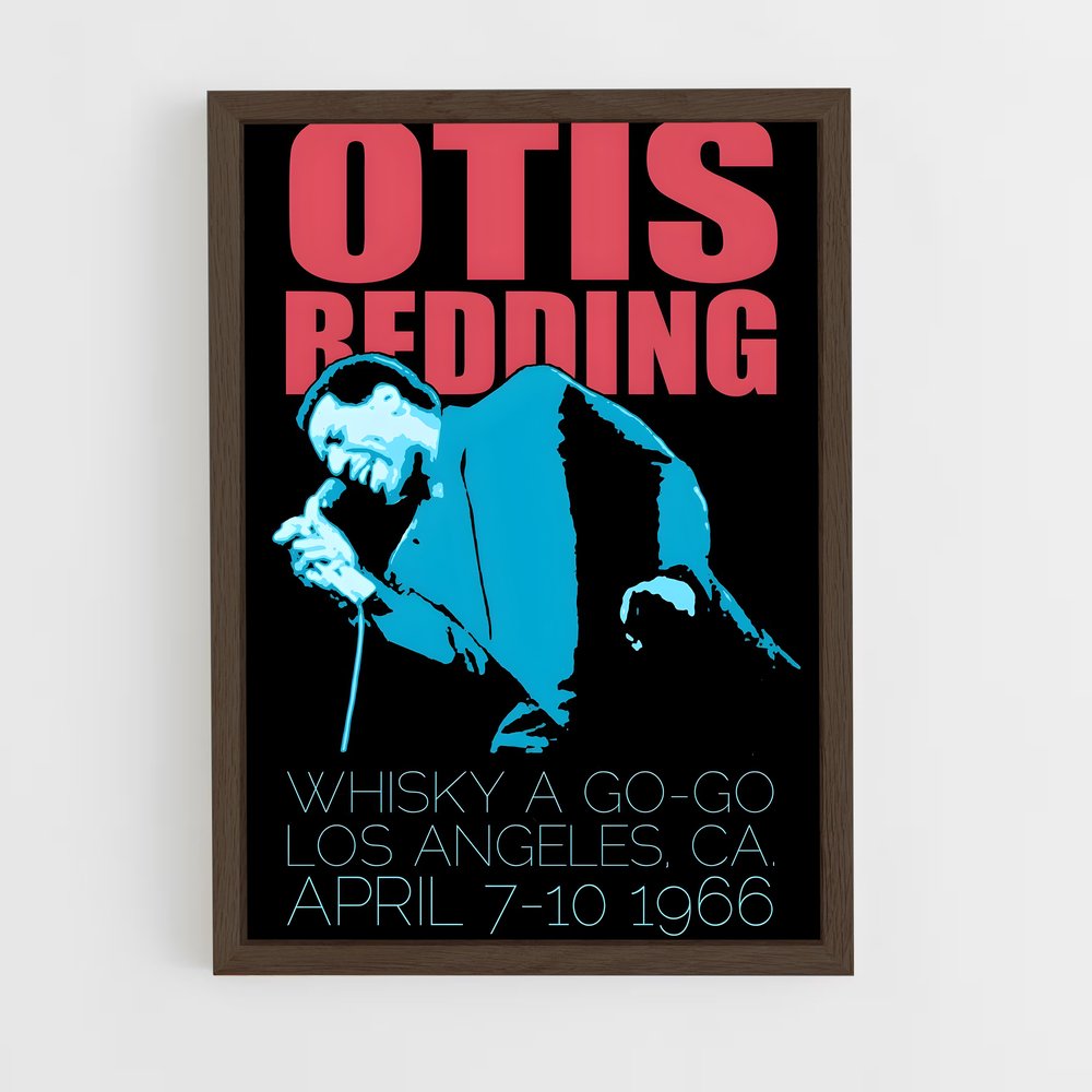 ap-otis redding-3 cadre Bois foncé