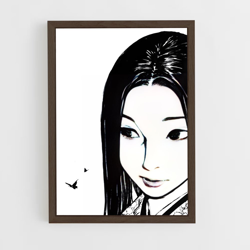 ap-otsu-6 cadre Bois foncé