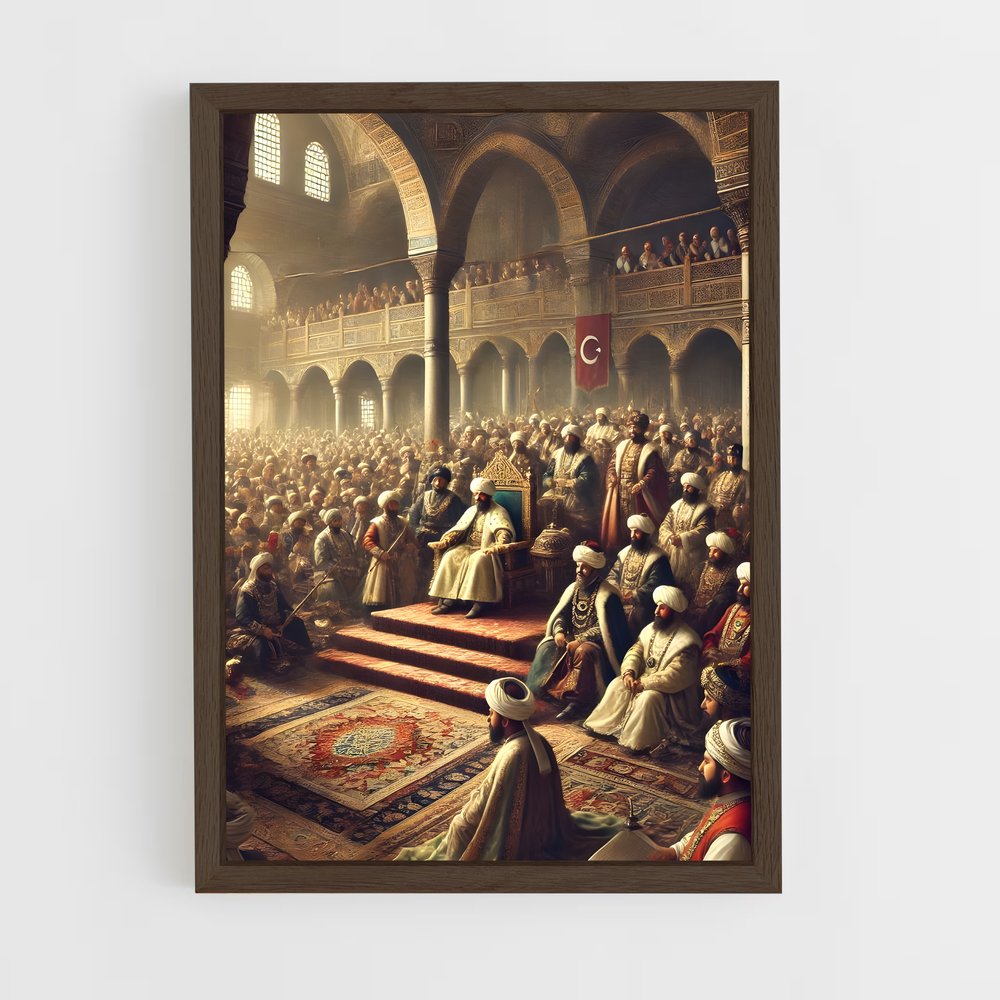 ap-ottoman empire-2 cadre Bois foncé