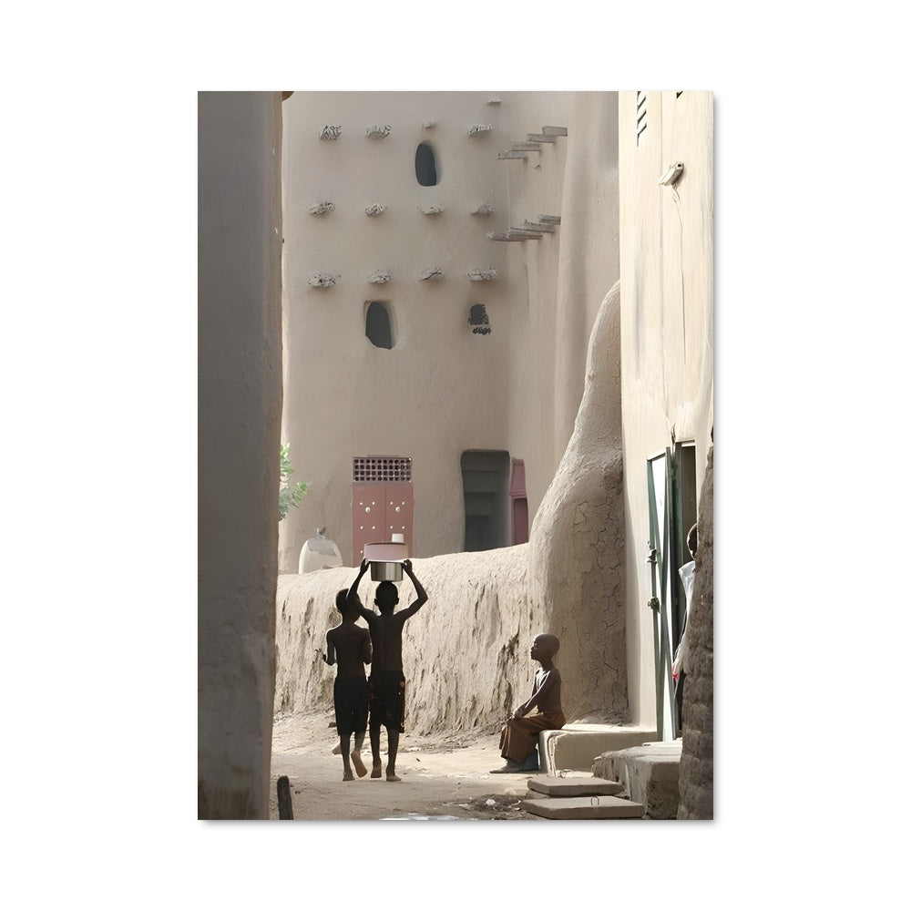 Poster Promenade à Ouagadougou