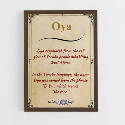 ap-oya-3 cadre Bois foncé