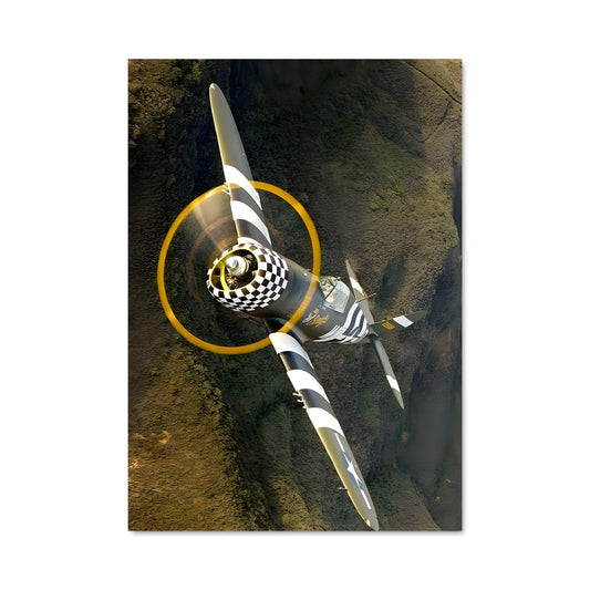 Poster P-47 thunderbolt 81190