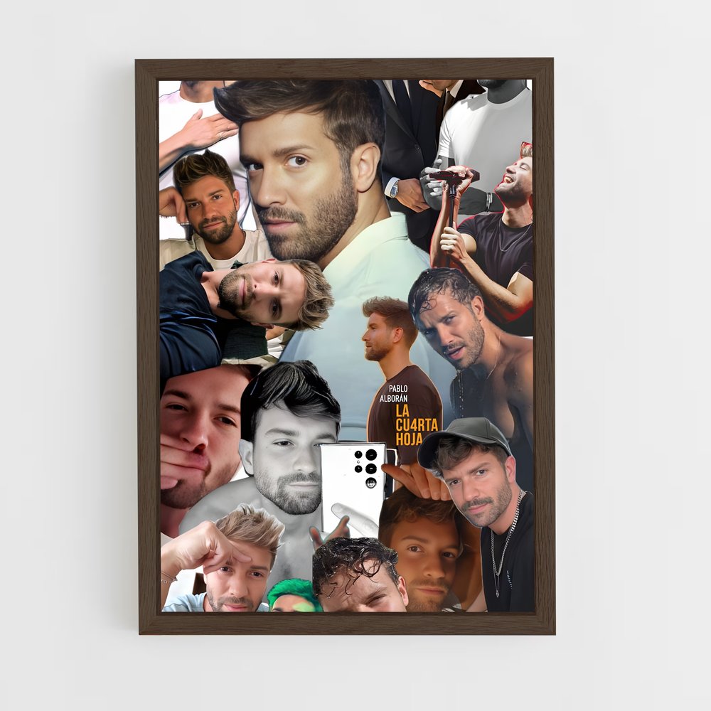 ap-pablo alboran-9 cadre Bois foncé