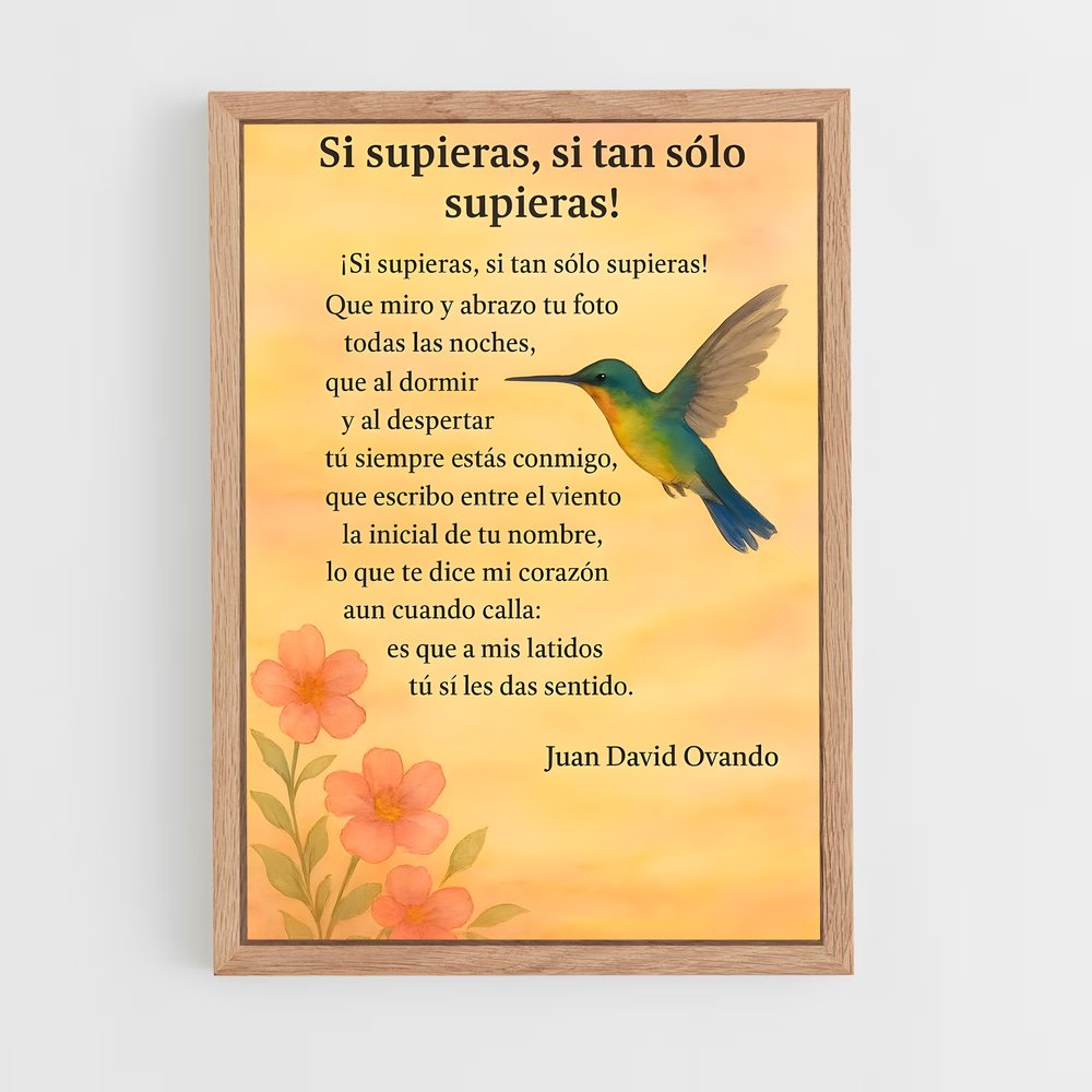 ap-pablo neruda-3 cadre Bois clair