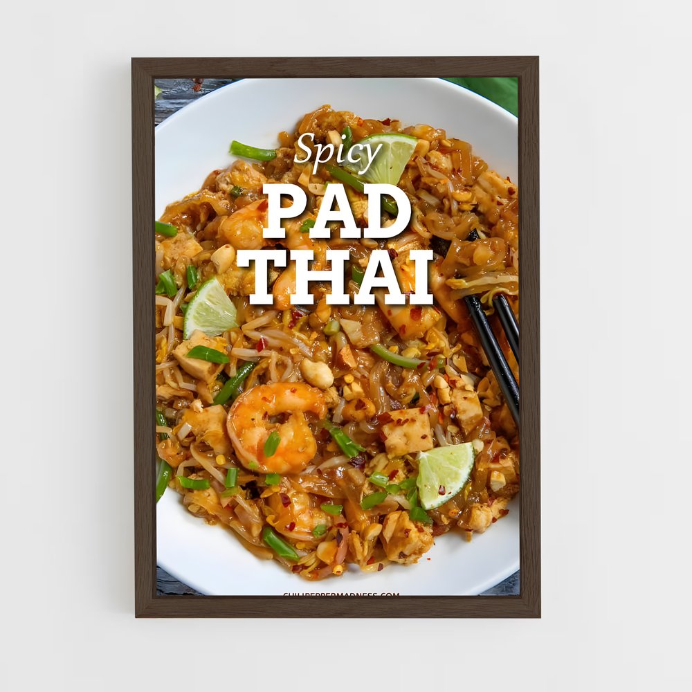 ap-pad thai-3 cadre Bois foncé