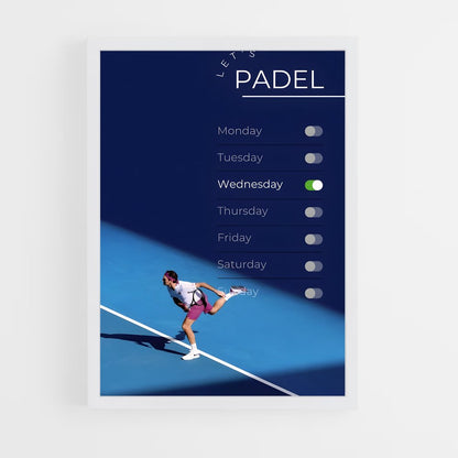 ap-padel-2 cadre Blanc