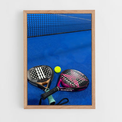 ap-padel-6 cadre Bois clair