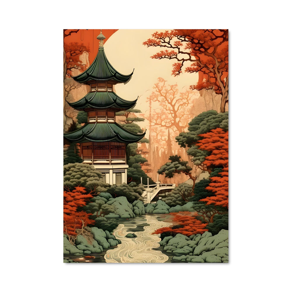 Poster Paysage Zen
