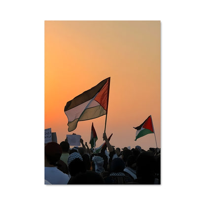 Poster Unis pour la Palestine